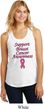 Support Breast Cancer Awareness Ladies Racerback