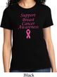 Support Breast Cancer Awareness Ladies T-shirt