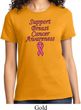Support Breast Cancer Awareness Ladies T-shirt