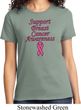 Support Breast Cancer Awareness Ladies T-shirt