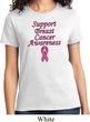 Support Breast Cancer Awareness Ladies T-shirt