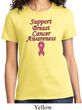 Support Breast Cancer Awareness Ladies T-shirt