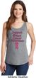 Support Breast Cancer Awareness Ladies Tank Top
