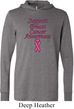 Support Breast Cancer Awareness Lightweight Hoodie