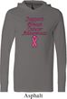 Support Breast Cancer Awareness Lightweight Hoodie
