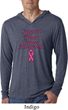 Support Breast Cancer Awareness Lightweight Hoodie Tee