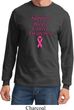 Support Breast Cancer Awareness Long Sleeve