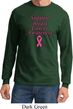 Support Breast Cancer Awareness Long Sleeve