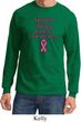 Support Breast Cancer Awareness Long Sleeve