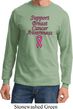 Support Breast Cancer Awareness Long Sleeve