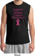 Support Breast Cancer Awareness Muscle Shirt