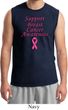 Support Breast Cancer Awareness Muscle Shirt
