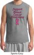 Support Breast Cancer Awareness Muscle Shirt