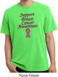 Support Breast Cancer Awareness Pigment Dyed T-shirt