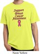 Support Breast Cancer Awareness Pigment Dyed T-shirt