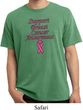 Support Breast Cancer Awareness Pigment Dyed T-shirt