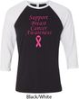 Support Breast Cancer Awareness Raglan Shirt
