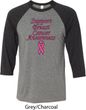 Support Breast Cancer Awareness Raglan Shirt