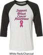 Support Breast Cancer Awareness Raglan Shirt
