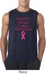 Support Breast Cancer Awareness Sleeveless Shirt