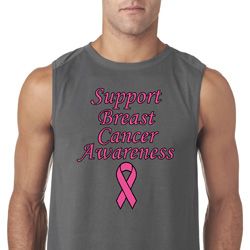Support Breast Cancer Awareness Sleeveless Shirt