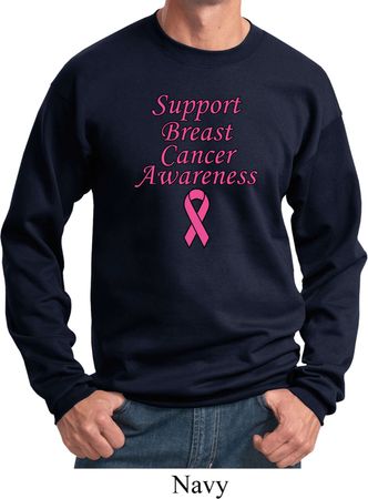 Support Breast Cancer Awareness Sweatshirt