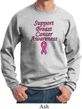 Support Breast Cancer Awareness Sweatshirt