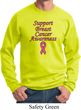 Support Breast Cancer Awareness Sweatshirt