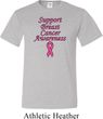 Support Breast Cancer Awareness Tall T-shirt