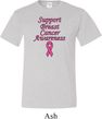 Support Breast Cancer Awareness Tall T-shirt