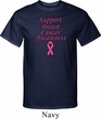 Support Breast Cancer Awareness Tall T-shirt