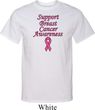 Support Breast Cancer Awareness Tall T-shirt