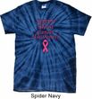 Support Breast Cancer Awareness Tie Dye T-shirt