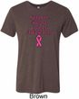 Support Breast Cancer Awareness Tri Blend Tee
