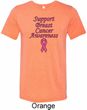 Support Breast Cancer Awareness Tri Blend Tee