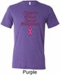 Support Breast Cancer Awareness Tri Blend Tee
