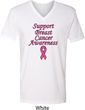 Support Breast Cancer Awareness V-neck