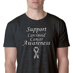 Support Carcinoid Cancer Awareness Burnout Shirt Support Carcinoid Cancer Awareness Burnout Shirt