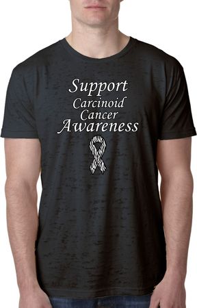 Support Carcinoid Cancer Awareness Burnout Shirt