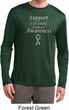 Support Carcinoid Cancer Awareness Dry Wicking Long Sleeve
