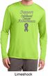 Support Carcinoid Cancer Awareness Dry Wicking Long Sleeve