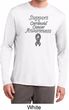 Support Carcinoid Cancer Awareness Dry Wicking Long Sleeve