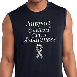 Support Carcinoid Cancer Awareness Dry Wicking Sleeveless Shirt Support Carcinoid Cancer Awareness Dry Wicking Sleeveless Shirt
