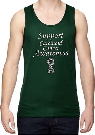 Support Carcinoid Cancer Awareness Dry Wicking Tank Top