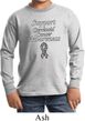 Support Carcinoid Cancer Awareness Kids Long Sleeve