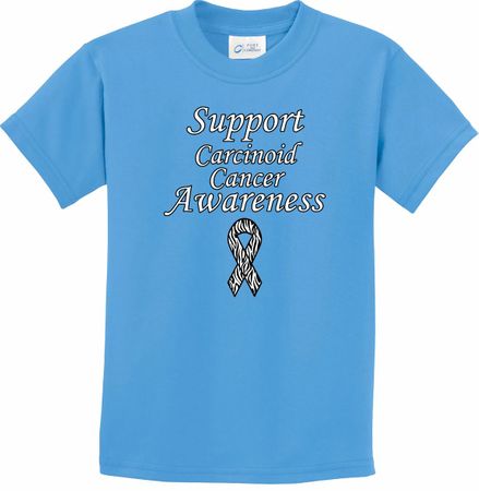 Support Carcinoid Cancer Awareness Kids T-shirt