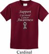 Support Carcinoid Cancer Awareness Kids T-shirt