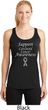 Support Carcinoid Cancer Awareness Ladies Dry Wicking Racerback