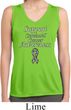 Support Carcinoid Cancer Awareness Ladies Dry Wicking Sleeveless Shirt