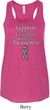 Support Carcinoid Cancer Awareness Ladies Flowy Racerback